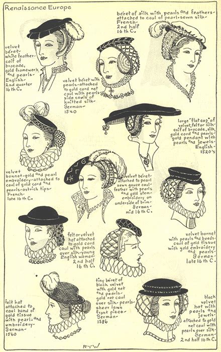 tudor women's headwear